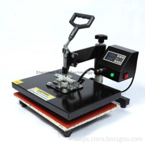 Mini Digital Swing Away Plain Heat Press Machine, size: 29 * 38cm